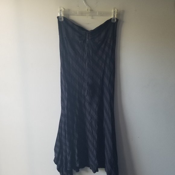 Striped Jersey Cotton Ella Moss Bandeau Dress - Picture 1 of 4